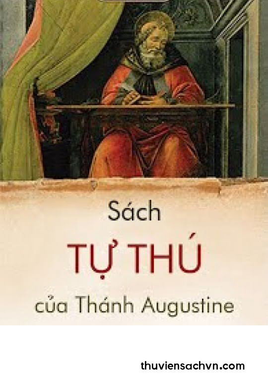 TỰ THÚ THÁNH AUGUSTINO