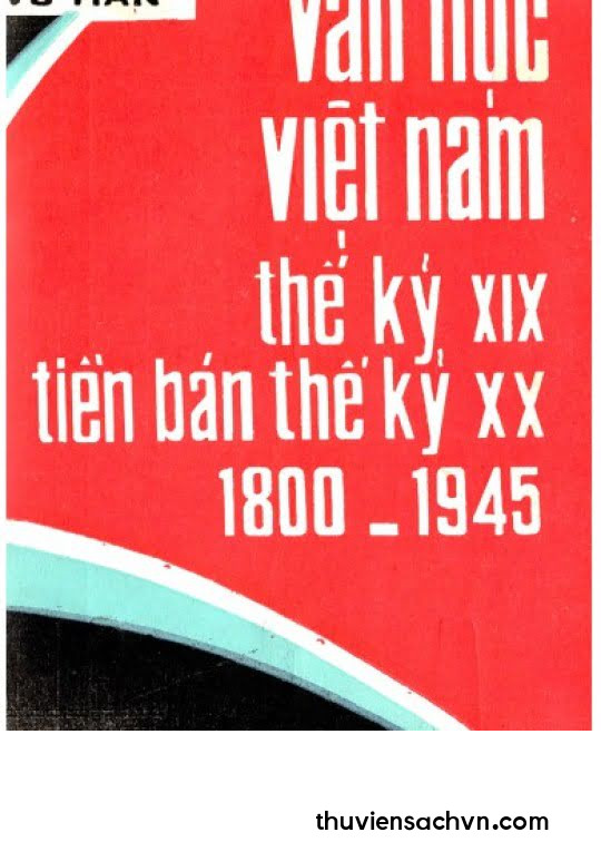 VĂN HỌC VIỆT NAM (1800-1945)